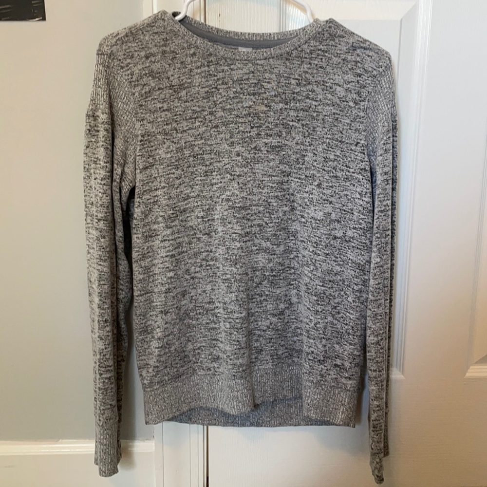 Athleta Girl Top Heather Grey Size 14